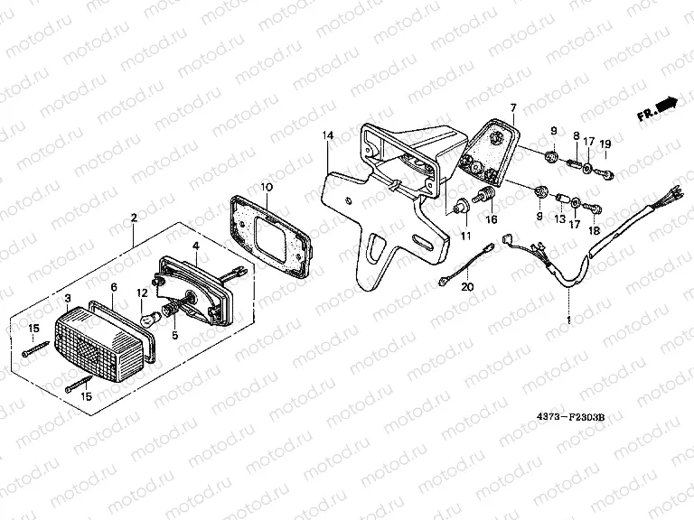 F-23-3 REAR LAMP (4)