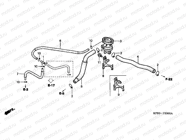 F-23 AIR CHARGER COMPRESSOR VALVE