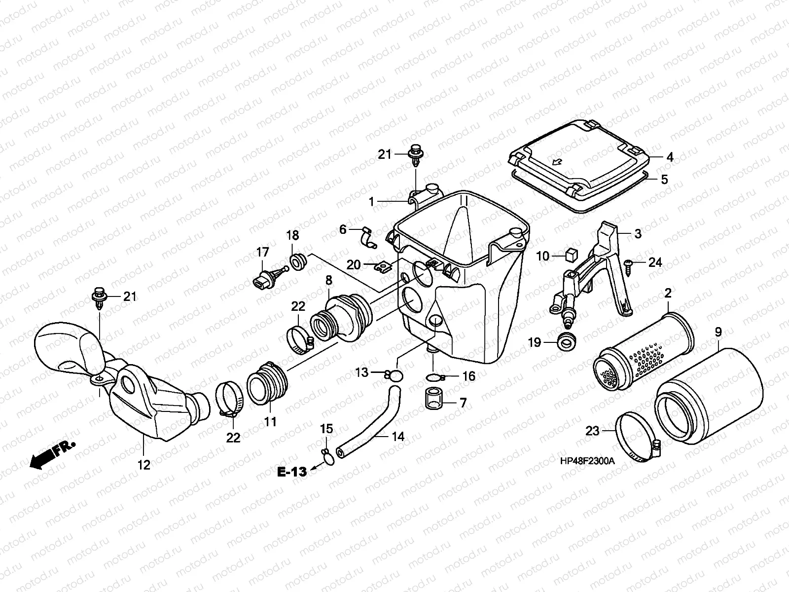 F-23 AIR CLEANER