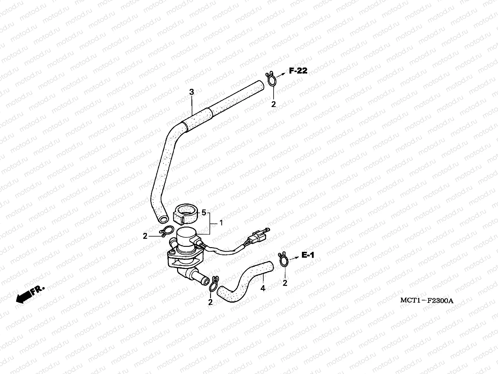 F-23 AIR INJECTION VALVE