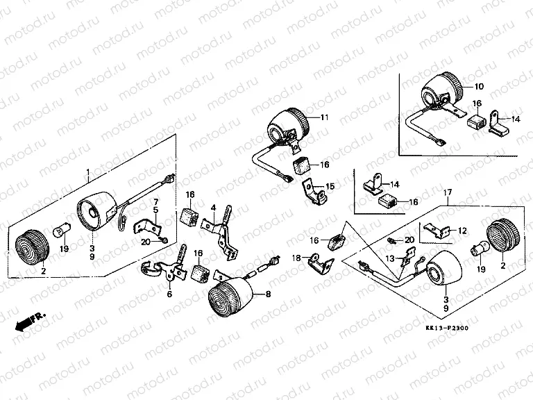 F-23 FLASHING (DK / U)