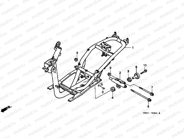 F-23 FRAME HOUSING
