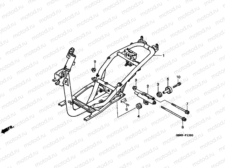 F-23 FRAME HOUSING