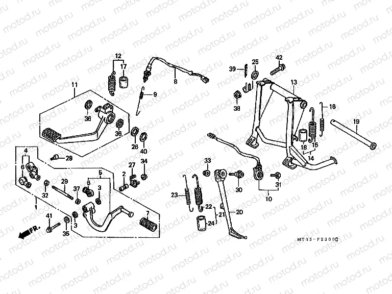 F-23 PANEL / SUPPORT