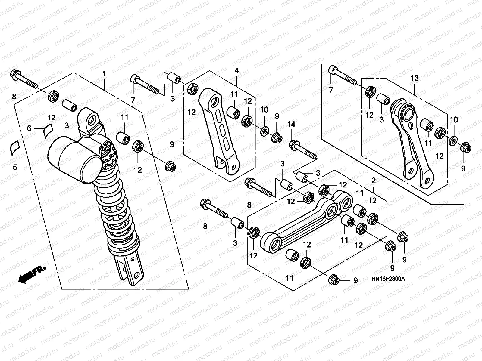 F-23 REAR CUSHION