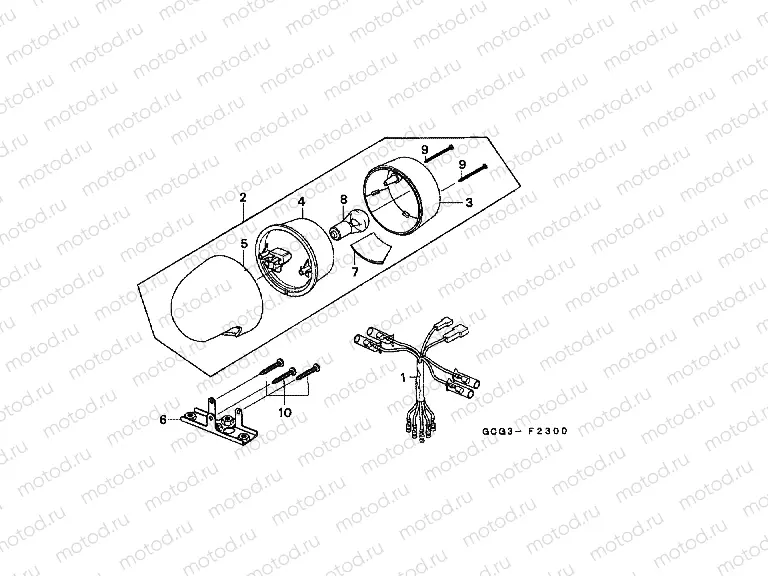 F-23 REAR LAMP
