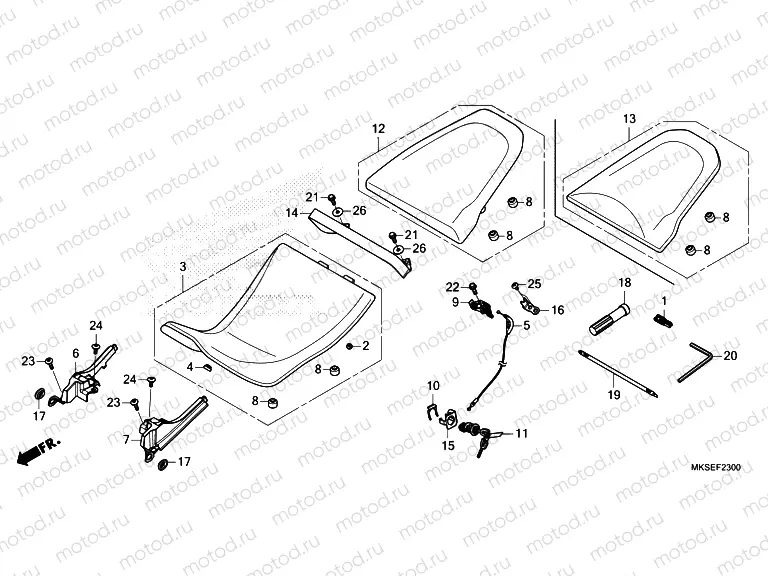 F-23 SEAT