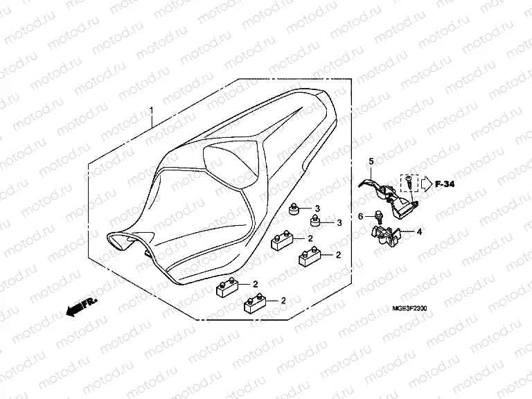 F-23 SEAT