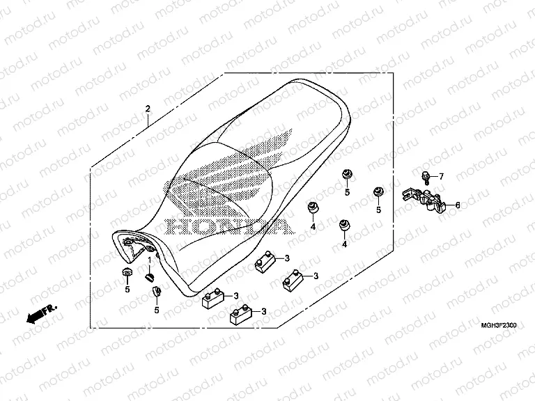 F-23 SEAT