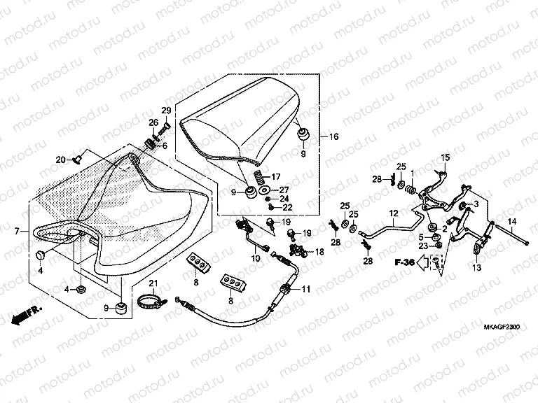 F-23 SEAT
