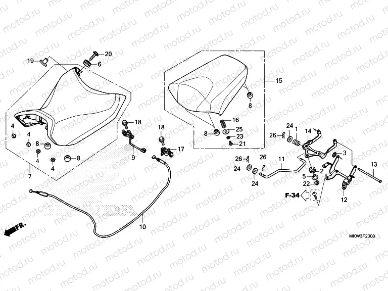 F-23 SEAT