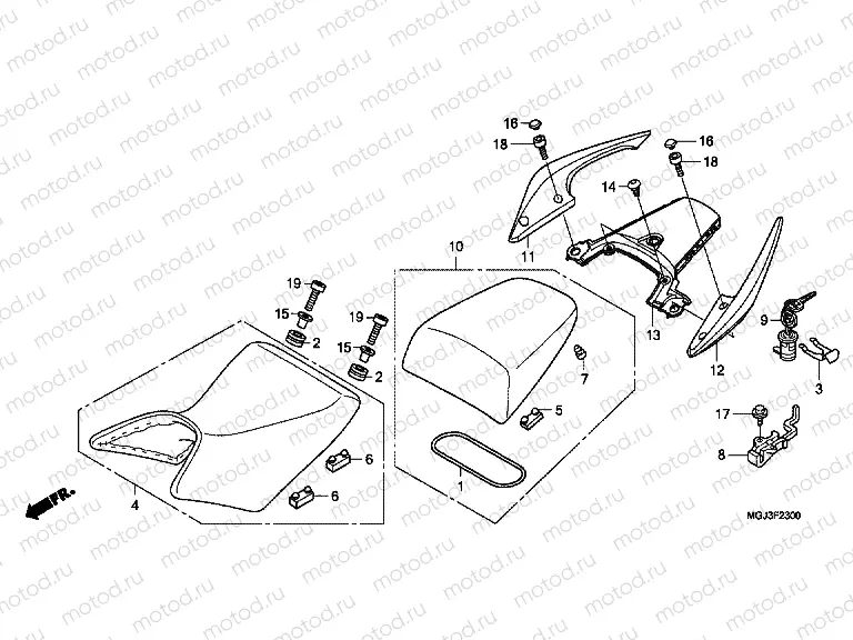F-23 SEAT