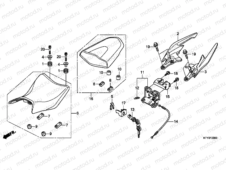 F-23 SEAT