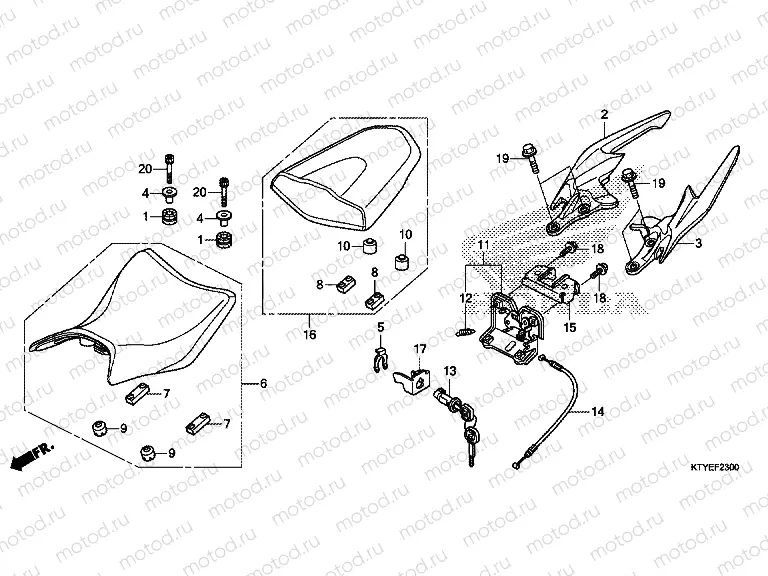 F-23 SEAT