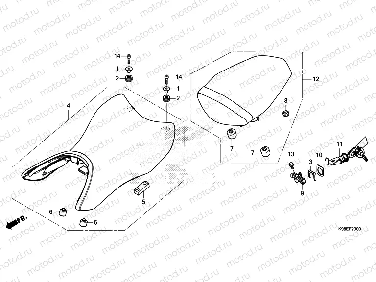 F-23 SEAT