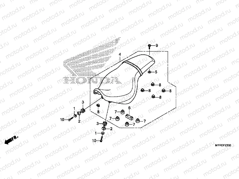 F-23 SEAT (VT1300CR)