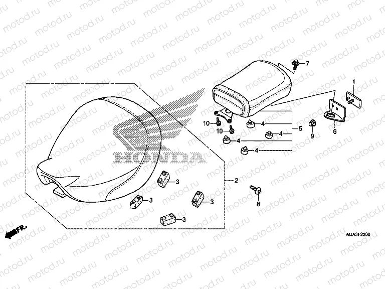 F-23 SEAT (VT750C / CA / CS)