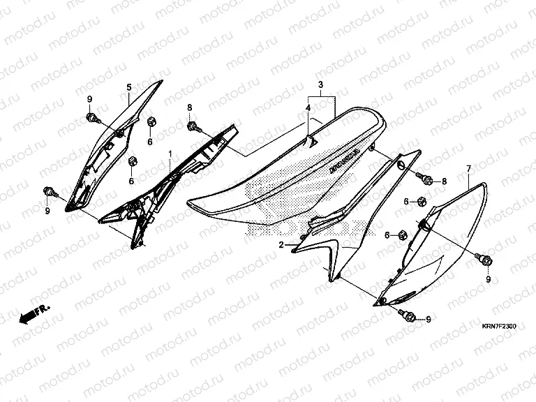 F-23 SEAT/SIDE COVER