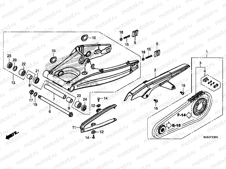 F-23 SWING ARM
