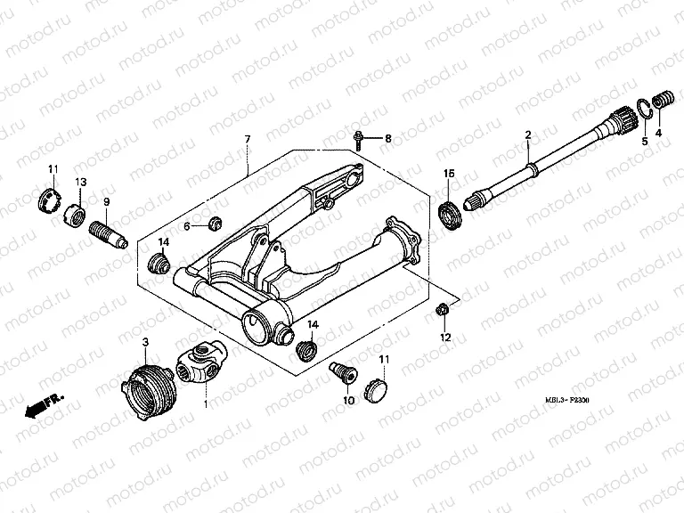 F-23 SWING ARM