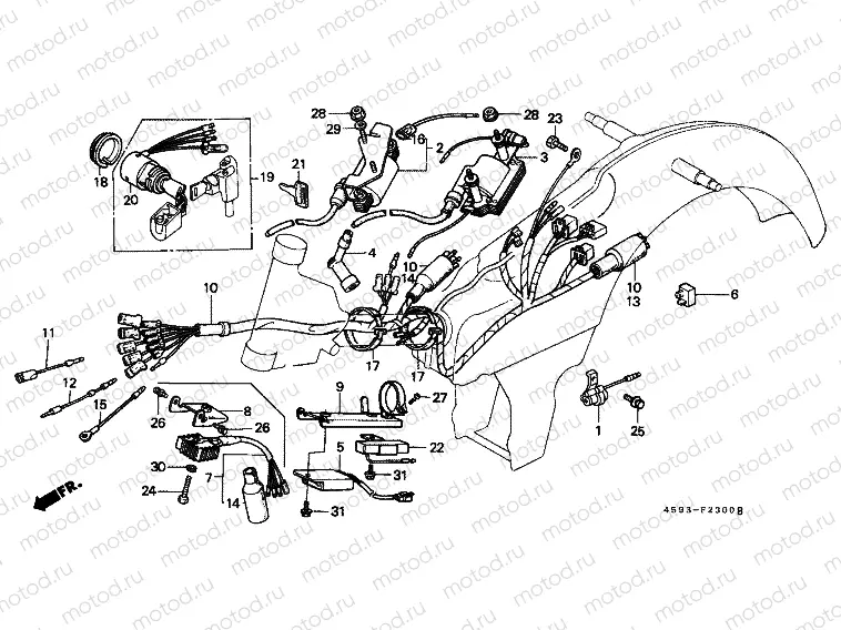 F-23 WIRING HARNESS (1)