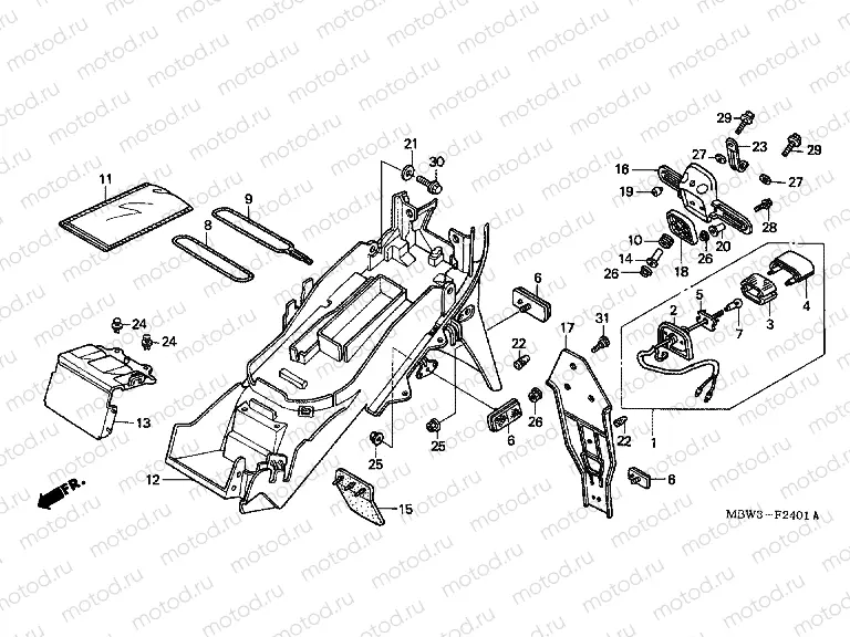 F-24-1 REAR FENDER (2)