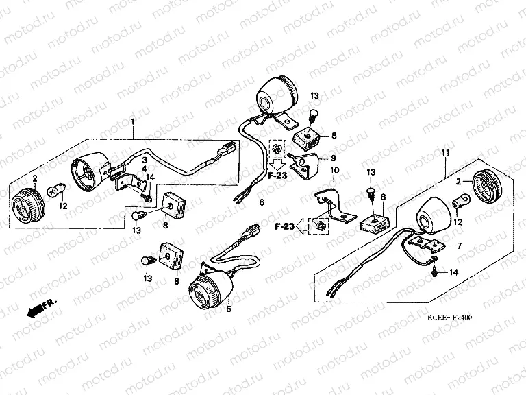 F-24 FLASHING (CL / DK)