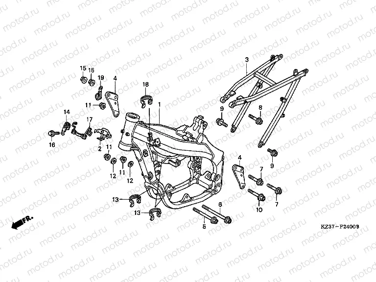 F-24 FRAME HOUSING