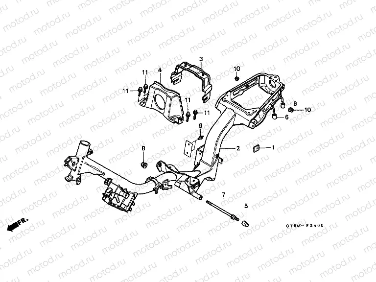 F-24 FRAME HOUSING