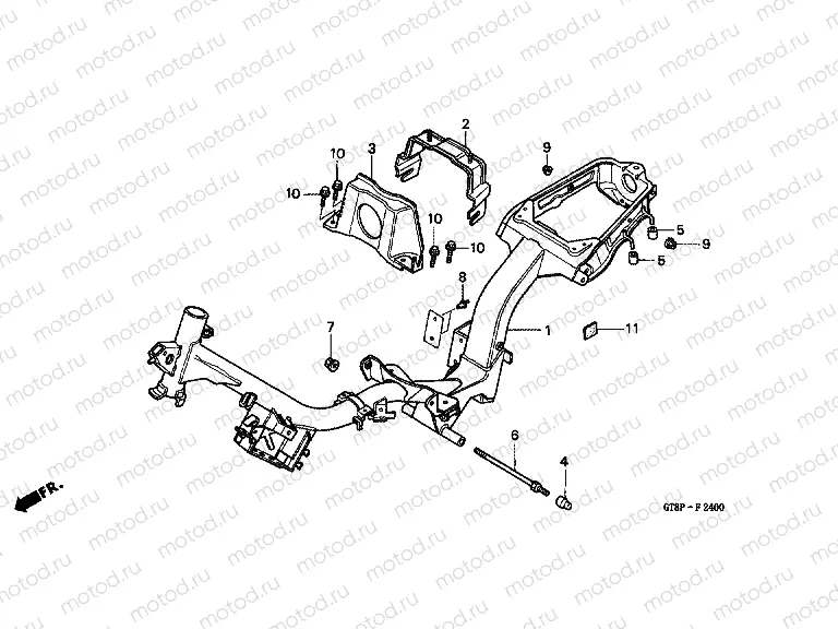 F-24 FRAME HOUSING