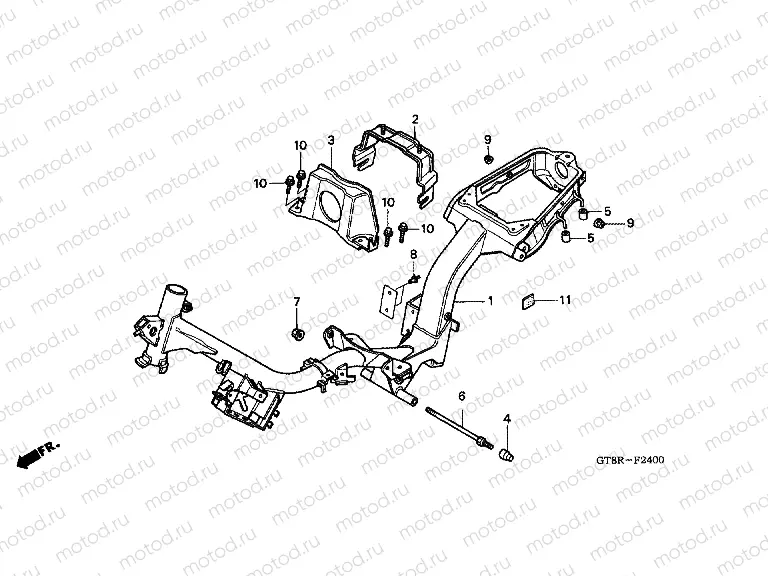 F-24 FRAME HOUSING