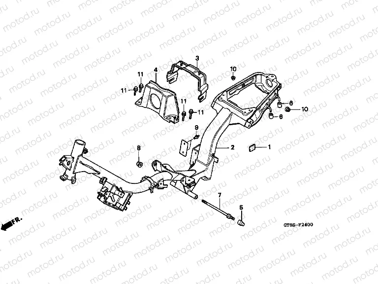 F-24 FRAME HOUSING