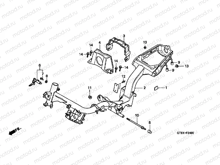F-24 FRAME HOUSING