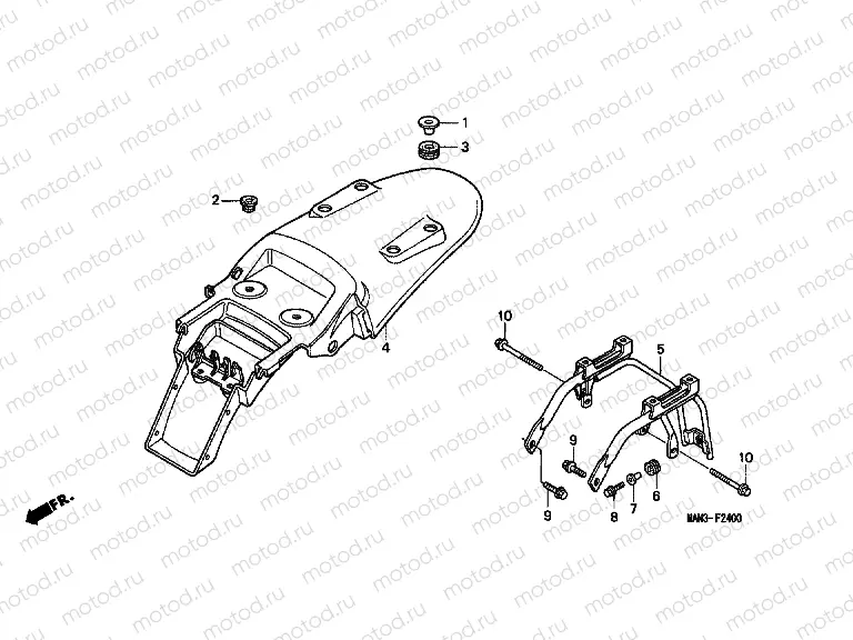 F-24 REAR FENDER (1)