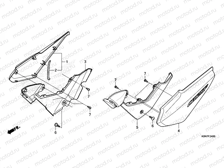 F-24 SIDE COVER