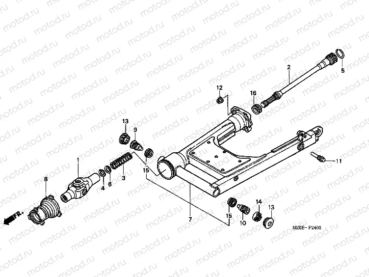 F-24 SWING ARM