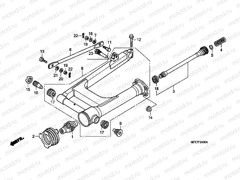 F-24 SWING ARM