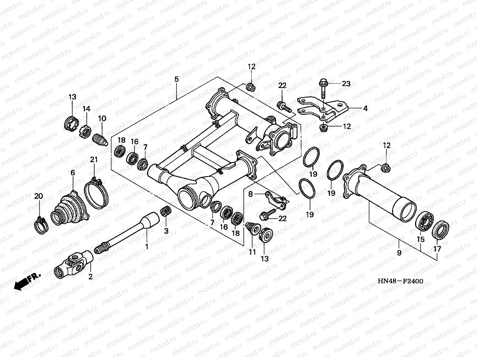 F-24 SWINGARM