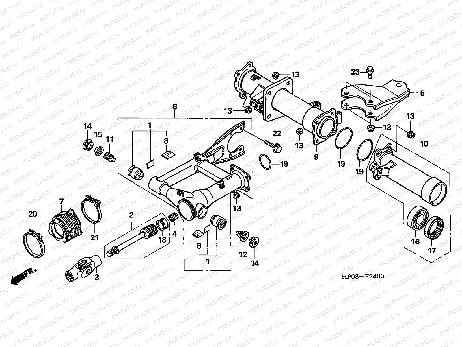 F-24 SWINGARM