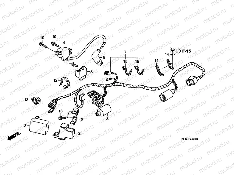 F-24 WIRING HARNESS