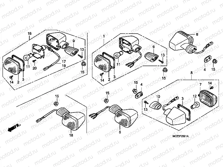 F-25-1 FLASHING (CM / U)