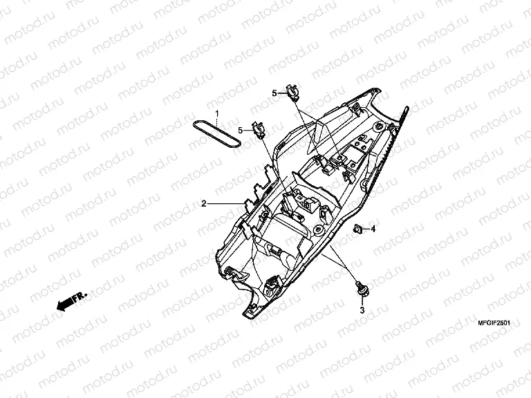 F-25-1 REAR FENDER (2)