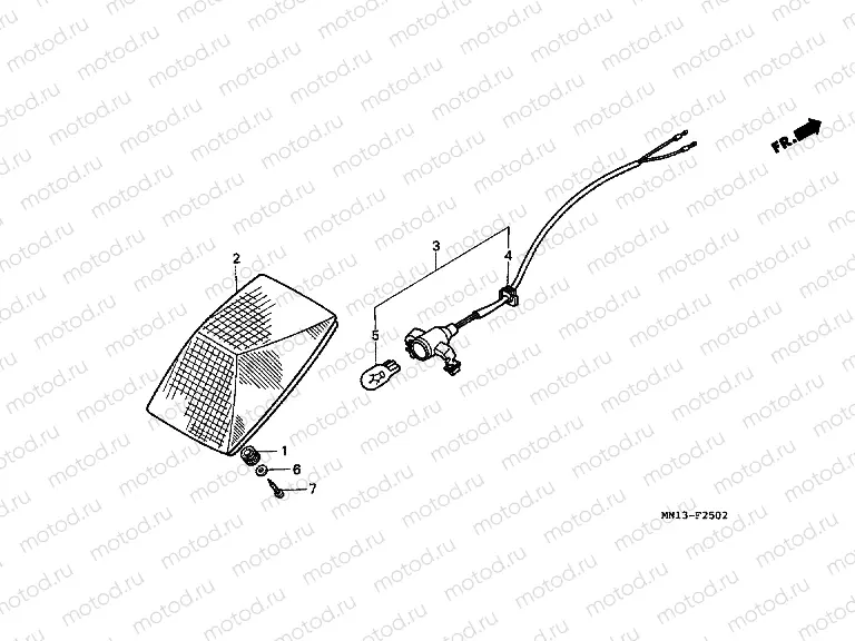 F-25-2 REAR LAMP (3)