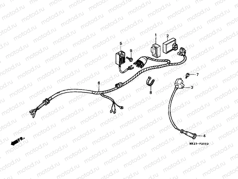 F-25-2 WIRING HARNESS