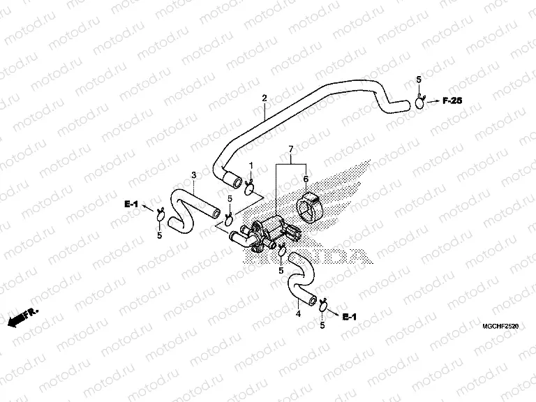 F-25-20 AIR INJECTION CONTROL VALVE