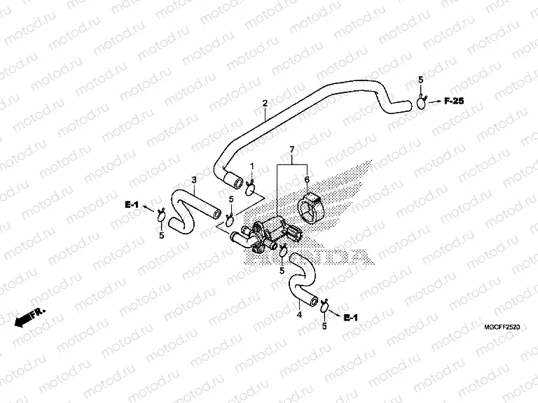 F-25-20 AIR INJECTION CONTROL VALVE