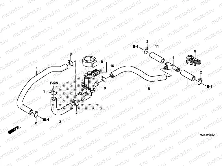 F-25-20 AIR INJECTION CONTROL VALVE