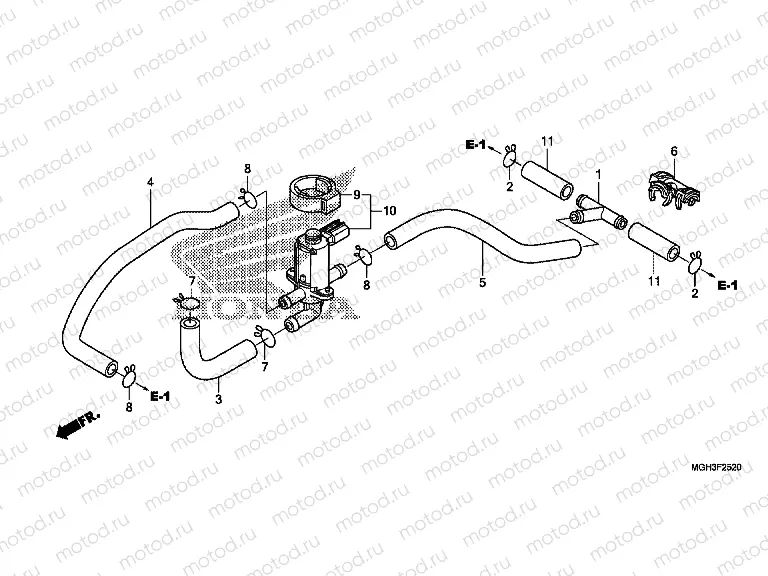 F-25-20 AIR INJECTION CONTROL VALVE