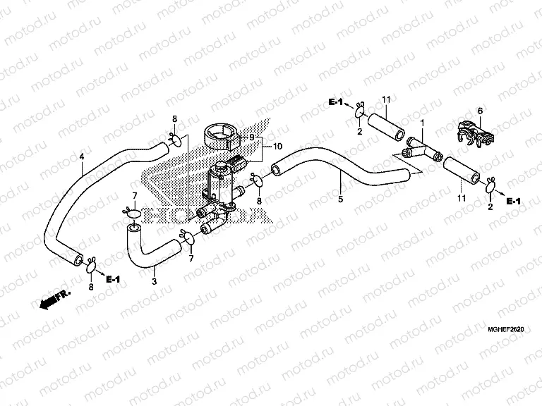 F-25-20 AIR INJECTION CONTROL VALVE
