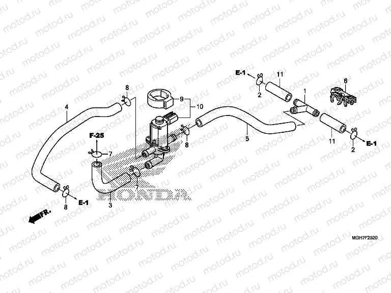 F-25-20 AIR INJECTION CONTROL VALVE